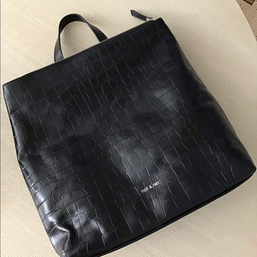 Black backpack